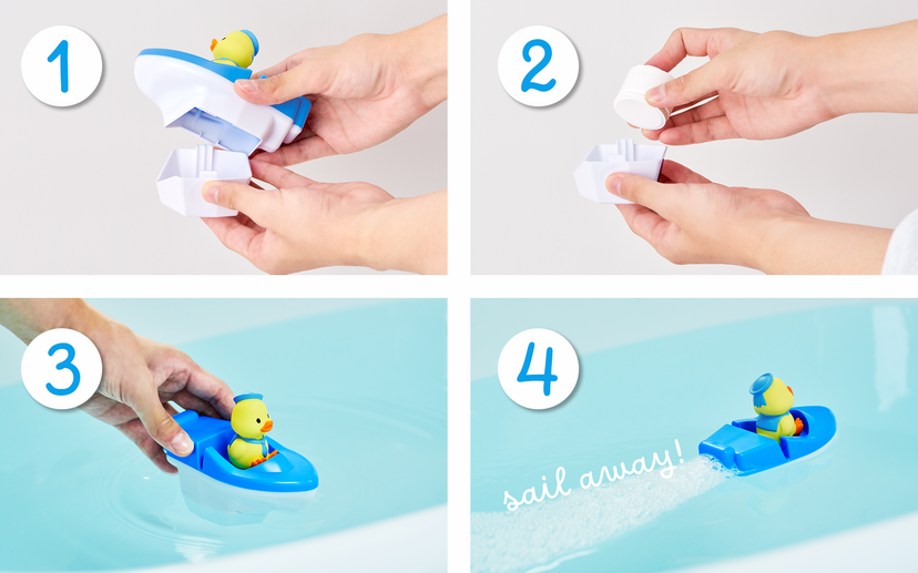 Duck Sailor Boat - Little Accent