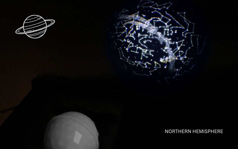 Projector Dome Star Map - Modern Display