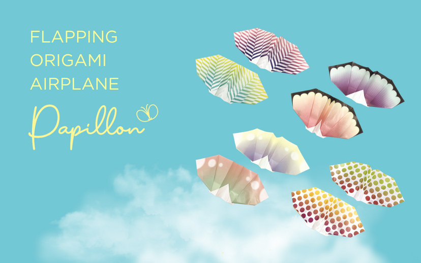 Papillon Origami Airplanes - Shelf Ready