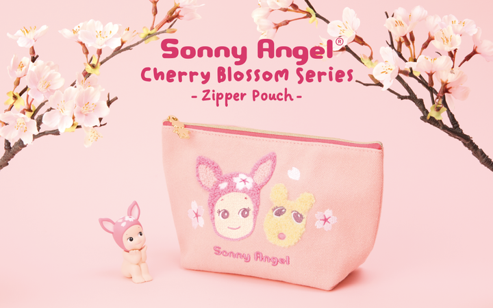 Cherry Blossom Series Zipper Pouch - Happy Pick